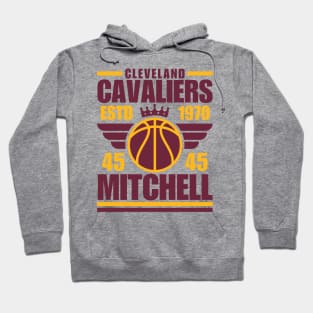 Cleveland Cavaliers Mitchell 45 Basketball Retro Hoodie